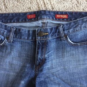 Express Fit & Flare Jeans    Size 12Long